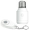 Wireless Light Switch - AC 80~275V Screw Lamp Holder with Portable Cordless RF Switch, Bulb Socket Adapter Converters Easy to Screw in E26 E27 Bulb Base, Remote Control Your Lamp up to 800W(LED 500W)