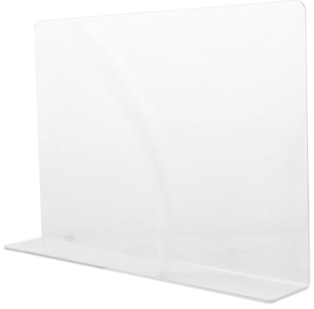 TIDTALEO Kitchen Sink Splash Guard Acrylic Splashback Drain Baffle Board Easy Install Multipurpose Use