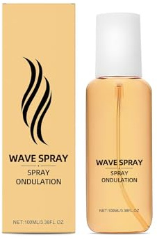 Curling Hair Spray, Travel Size Wave Spray, Beach Waves Hydrating Hair, Volume And Shine To Beachy, Curl Enhancing, Moisturizing Hold Natural Beautiful, To Use On Colour-Treated And Keratin Hair (1Pc)
