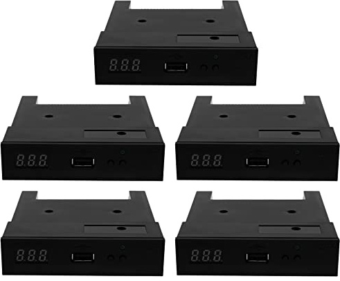 Uikdjgu 5X Version Sfr1M44-U100K Schwarz 3.5 1.44 Mb USB Ssd Diskettenlaufwerk Emulator für Korg Elektronische Tastatur Gotek