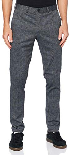 JACK & JONES Chino byxor slim fit chinos byxor, mörkgrå, 31W / 32L