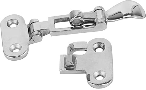 Yctze 316 Stainless Steel Toggle Clamp Latch Catch, Fastener Latch Fit for Boat Yacht RV truck for Toggle Clamp Clamp Latch Toggle Latch Catch Hasp Latch Hasp Fastener Latch