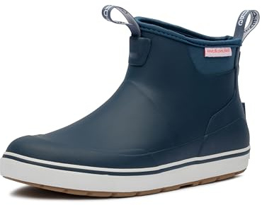 Grundéns Men's Deck-Boss Ankle Boot - Waterproof, Navy, 11