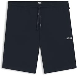 BOSS Short en Coton Stretch À Logo Brodé