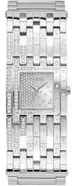 Guess Women's 22mm Watch - Gold Tone Bracelet Champagne Dial Gold Tone Case