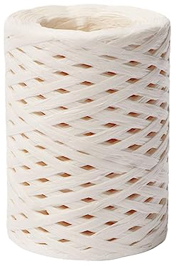 1 Rollen Bastband, 150 Geschenkband Mehrfarbig, Papierbänder Umweltschutz, Raffia Paper Schnur Raffia Papierband Naturbast, Raffia Paper Schnur Für Geschenkverpackung, Weihnachtsdekoration, Handw