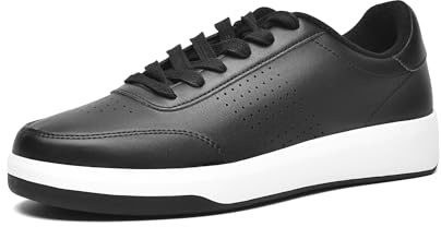Bruno Marc Zapatillas de Deporte de Moda para Hombre, Zapatos Casuales.,Size 41.5,Negro,SBFS2322M