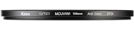 Kase SMP MCUV III schmaler UV-Filter zum Einschrauben, mehrfach vergütet, gehärtetes optisches Glas, Anti-Flare, geringe Reflexion (105 mm)