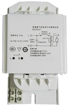 OVARIA Ballast d'inducteur de Lampe for halogénures d'or for décharge de gaz 250 W ZT