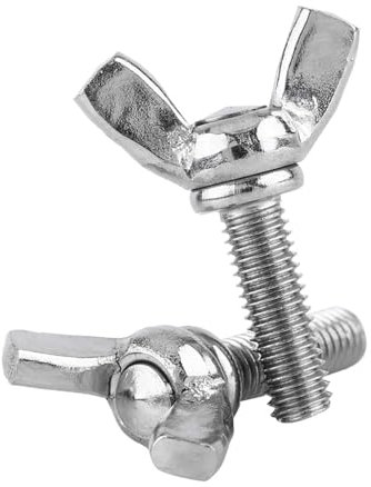 Edelstahl-Flügelbolzen, Schrauben, 8 Arten M5 Rändelbolzen, Schrauben, Flügelbolzen, Maschinenbefestigung, Rändelschrauben (M5*16mm)