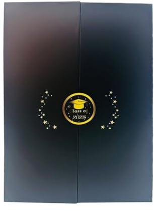 Libro degli ospiti per festa di laurea | Libro degli ospiti di laurea 2025 – Album di memoria per studenti universitari di carta per autografi per il liceo