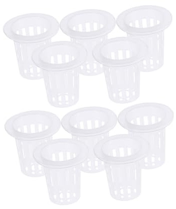 BESPORTBLE 10pcs Bulb Baskets Easy Planting Hydroponic Vegetable Basket Uv Resistant Plastic