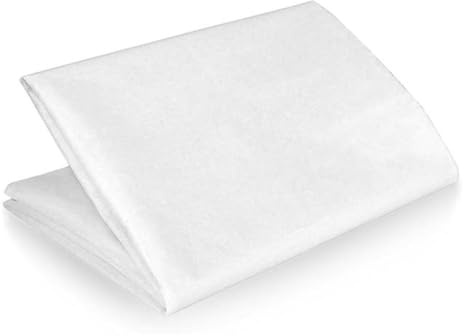100 meter bred, 2 meter tunn strykbar vit mellanlägg för sömnad, quiltning, hantverk och klädtillverkning