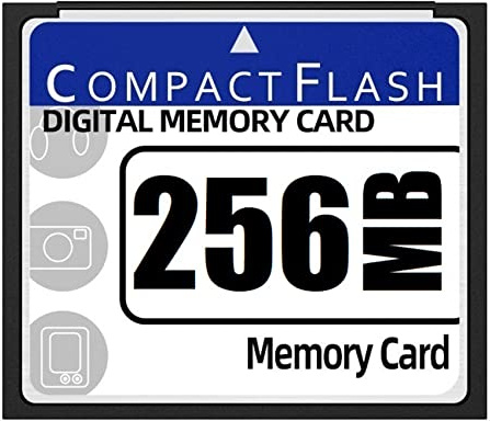 Lafeier Carte mémoire flash compacte 256 Mo pour appareil photo, machine publicitaire, ordinateur industriel