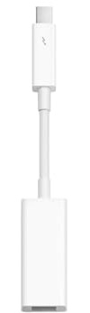 Adaptador Firewire 800 A Thunderbolt 2 3 A RJ45 Fire 1394B Compatible Con Computadoras Mac Equipadas Puerto(Thunderbolt 2 -RJ45)