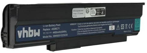 vhbw Akku Ersatz für Acer BT.00603.078