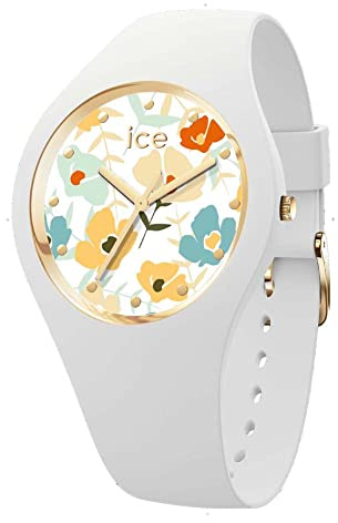 ICE-WATCH Flower Pastel Floral Montre Femme Small 019204