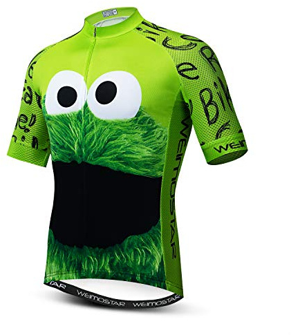 Herren-Fahrradtrikot, kurzärmelig