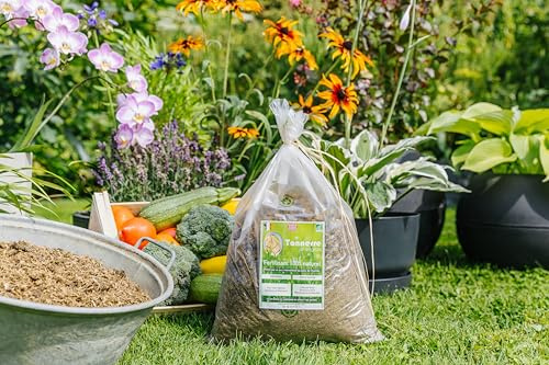 Tonnerre d'Engrais Fertilisant Naturel, 100% crottin de cheval, 1KG, Organique pour Potager, plantes intérieur et extérieur
