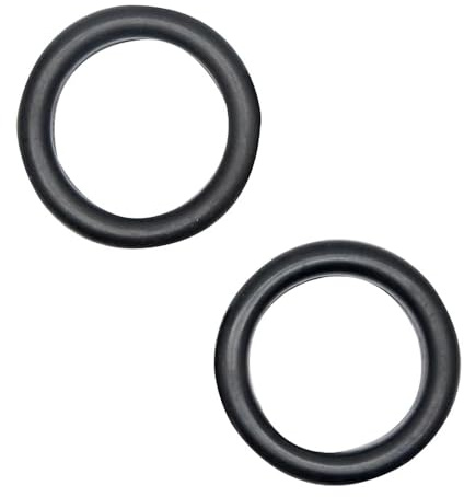 Riloer Supporto universale Scarico Manicotto in gomma Halter Ring Sistema di scarico O-ring 50mm, O-Ring 50mm I.D Scarico in gomma Staffa di montaggio anteriore universale Nero