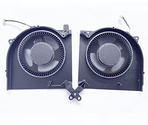 Fleshy Leaf New CPU+GPU Cooling Fan Replacement for Lenovo Legion R9000P Y9000P 2021H 16-inch Gaming Notebook Series 5H40S20280 5H40S20277 DFSAL12E064860 FNKD DFSAL12E164860 FNKF DC10V