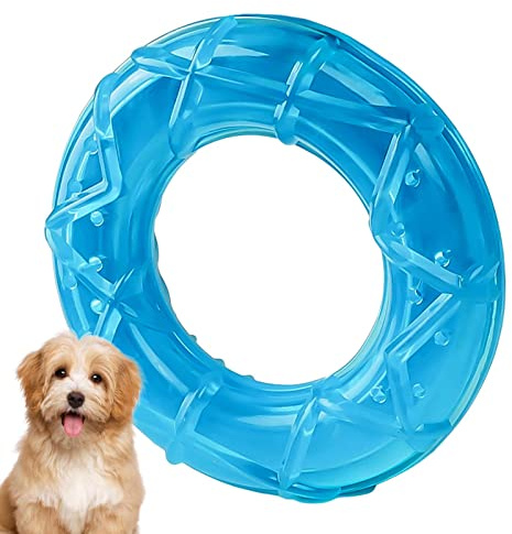 Juguete para masticar perros - Juguete genial para niños para masticar perros, suministros para mascotas, barra de hielo de hidratación reutilizable y recargable para enfriar en verano caluroso