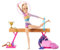 BARBIE Gymnastic Fun Play Set with Balance Beam and Over 10 Thematic Matching Pieces for Victory Stories, HRG52, Blonde Doll