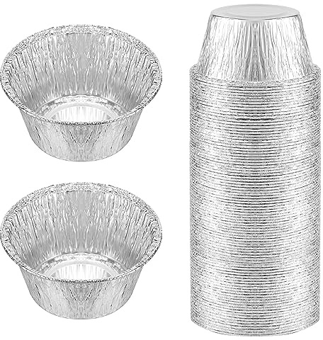 FutureHight Ramekin Lot de 150 gobelets jetables en aluminium