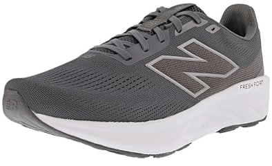 New Balance Men's Fresh Foam 520 V9 Running Shoe, Castlerock/Earth Shadow/Urgent Red, 10 M