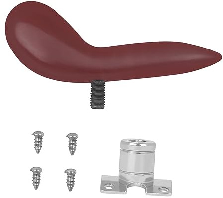 Vaguelly Ergonomische Daumenstütze für Fagott mit Rutschfester Abs Metall Basis Leicht Rot zur Entlastung von Daumen und Fingern
