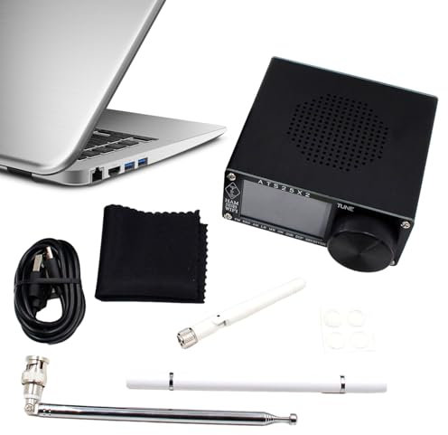 Receptor ATS-25 FM, Receptor de Radio,Configuración de WiFi de frecuencia Completa para Todos los Receptor de Red de Banda | Potente exhibición táctil Multifuncional de Onda Corta recibe para Familia