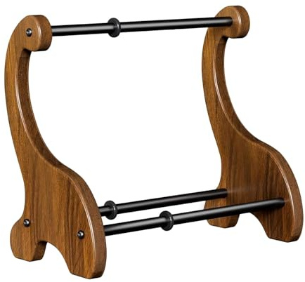 Hellery Porte-disques Vinyles en Bois, étagère de Table Moderne pour Magazines, Livres et Dossiers, Présentoir à Montage Rapide, Organisateur D'albums