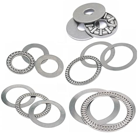 Trycknålsrullager ， AXK Thrust Nål Rulllager Silver Flera storlekar 1/2/5/10 st(80x105x4mm (1 Pcs))