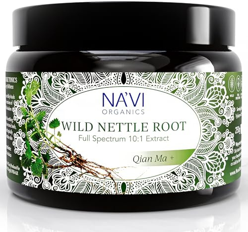Full Spectrum Nettle Root Extract Powder - Wild Harvested (250g)