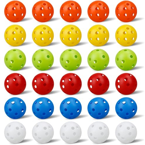 Kofull 50 Pack/ 24 Pack golfbälle Airflow übungsbälle luftbälle Golf trainingsbälle plastikbälle für bällebad