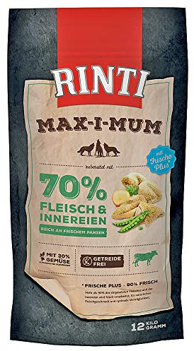 Rinti - Max-i-Mum Pansen - 2 x 12 kg - Trockenfutter für Hunde - Hundefutter