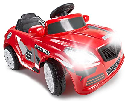 FEBER - Twinkle Car R/C, Coche Eléctrico con Radio Control, Batería de 12V, Mando Incluido con Distancia Máxima de 10 m, Autonomía de 45 min, Peso Máximo 25 kg, Edad de 3 a 6 años, Famosa (800012263)