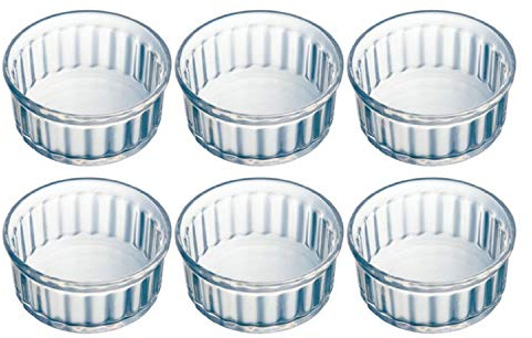 Pyrex Set of 6 10cm Glass Ramekins - Classic Collection