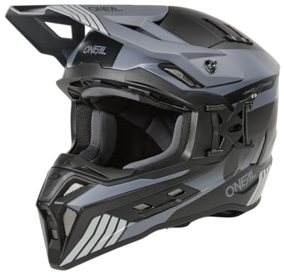 O'NEAL EX-SRS Helmet MAGMA Gray/Blue