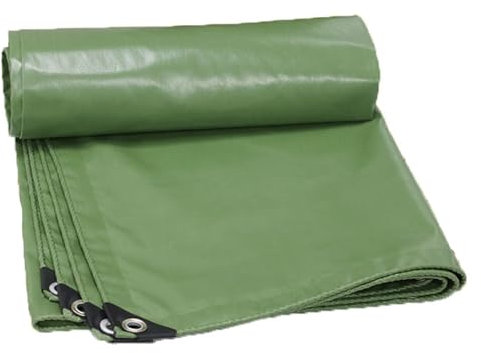Telone Impermeabile Universale Telone Piccolo Termico per Il Baldacchino del Letto del Camion, Personalizzabile Qulamrdk (Color : Green, Size : 6x8m)