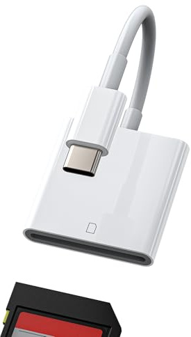 Adattatore lettore schede SD USB C per iphone16 15 pro max chiavetta dati trasferire cavo Android tipo C per Apple adattatori convertitore tablet per iPad pro reader connettore esterna digitale camera
