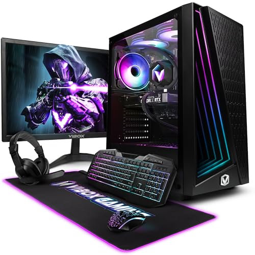 Vibox III-530 PC Gaming Completo • Intel Core i7 12700KF 5,0GHz • Nvidia RTX 4060 8GB • 16GB RAM • 1TB SSD • Windows 11 • WiFi
