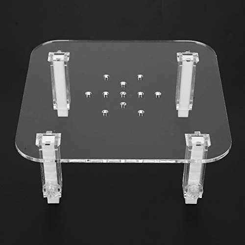 Fdit Adjustable Protein Bracket Bracket Stable Acrylic High Accessories for Marine Life Enthusiasts (Small egg stand)