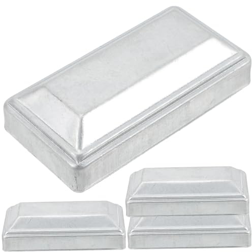 Capuchon pour Poteau ClôTure, Lot de 4 capuchons poteaux clôture x 6 for couvercles d'étanchéité, garde-corps en fer, accessoires finition