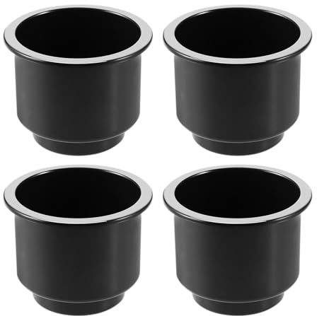 Cabilock 4piezas Portavasos para Yates De Plástico Elegante y Antiderrames para Coches Barcos y Kayaks