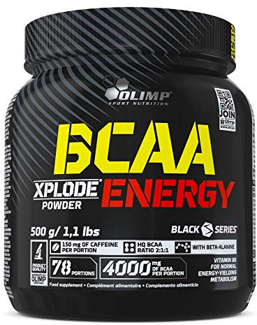 OLIMP SPORT NUTRITION Olimp BCAA Xplode Energy Powder Xplosive FRUIT PUNCH 500 g