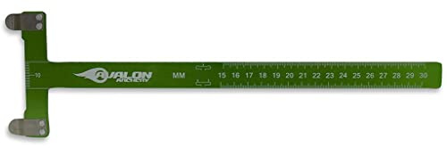 Avalon Bogen quadratisch – Pinnenlehre – Nock Point Gauge (grün)
