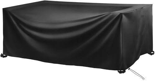 HOLEILUCK Abdeckung Für Gartenmöbel Abdeckplane Gartenmöbel Wasserdicht-Gartensofa Abdeckung 90x90x65cm Winddicht Uv-Beständiges-420d Oxford Gewebe Schutzhülle-Abdeckhauben Balkonmöbel Abdeckung