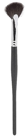Fan Brush Fan Highlighter Brush Poils Souples Polyvalents pour Maquillage Délicat, Performance Supérieure, Contour Fin avec Volume de Poils Riche, Facile à Utiliser, Manche en