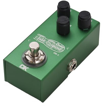 summina Guitar Tremolo Pedal Electric Guitar Effects Pedal True Bypass Metal Shell DC 9V 6.35mm Input/Output Interface Guitar Tremolo Effector